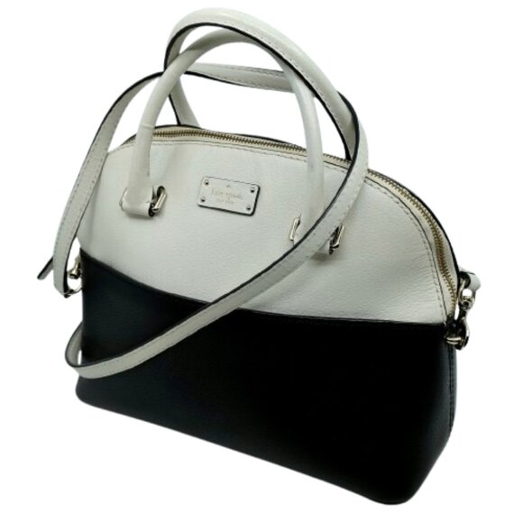 KATE SPADE~Grove Street Carli~ LEATHER CROSSBODY SHOULDER SATCHEL BAG - Picture 2 of 6